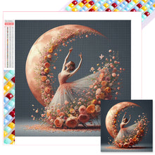 Load image into Gallery viewer, Diamond Painting - Full Square - flower ballet (30*30CM)