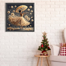 Load image into Gallery viewer, Diamond Painting - Full Square - white dandelion ballet (30*30CM)