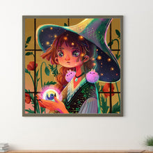 Load image into Gallery viewer, Diamond Painting - Full Round - Little witches and magical creatures (40*40CM)