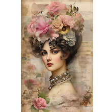 Load image into Gallery viewer, Diamond Painting - Full Round - Flowers and Classical Beauties (40*60CM)