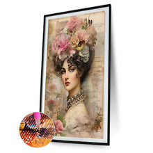 Load image into Gallery viewer, Diamond Painting - Full Round - Flowers and Classical Beauties (40*60CM)