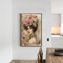 Load image into Gallery viewer, Diamond Painting - Full Round - Flowers and Classical Beauties (40*60CM)