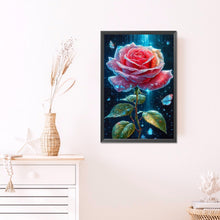 Load image into Gallery viewer, AB Diamond Painting - Full Square - water drop rose (40*65CM)
