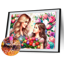 Load image into Gallery viewer, Diamond Painting - Full Round - tulips for mother (40*30CM)