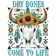 Load image into Gallery viewer, Diamond Painting - Partial Special Shaped - Art bull head (30*40CM)