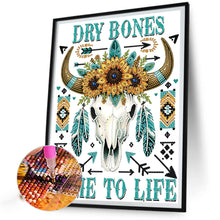 Load image into Gallery viewer, Diamond Painting - Partial Special Shaped - Art bull head (30*40CM)