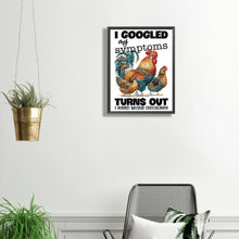 Load image into Gallery viewer, Diamond Painting - Partial Special Shaped - Rooster calligraphy and painting (30*40CM)