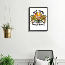 Load image into Gallery viewer, Diamond Painting - Partial Special Shaped - Rooster calligraphy and painting (30*40CM)