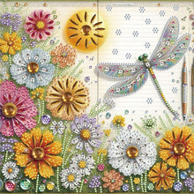Load image into Gallery viewer, Diamond Painting - Partial Special Shaped - dragonfly (30*30CM)