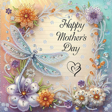 Load image into Gallery viewer, Diamond Painting - Partial Special Shaped - dragonfly (30*30CM)