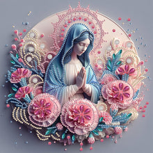 Load image into Gallery viewer, Diamond Painting - Partial Special Shaped - Our Lady (30*30CM)
