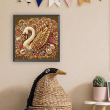 Load image into Gallery viewer, Diamond Painting - Partial Special Shaped - swan (30*30CM)