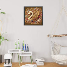 Load image into Gallery viewer, Diamond Painting - Partial Special Shaped - swan (30*30CM)