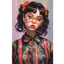 Load image into Gallery viewer, Diamond Painting - Full Round - vintage jewelry girl (40*60CM)
