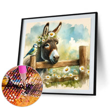 Load image into Gallery viewer, Diamond Painting - Full Round - Daisy Donkey (30*30CM)