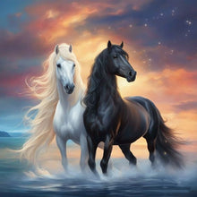Load image into Gallery viewer, Diamond Painting - Full Round - horse (30*30CM)