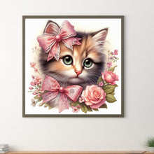 Load image into Gallery viewer, Diamond Painting - Full Round - cat (30*30CM)