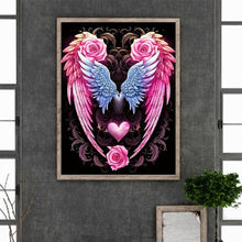 Load image into Gallery viewer, Diamond Painting - Full Round - angel wings (30*40CM)