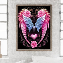 Load image into Gallery viewer, Diamond Painting - Full Round - angel wings (30*40CM)