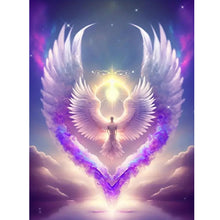 Load image into Gallery viewer, Diamond Painting - Full Round - angel wings (30*40CM)