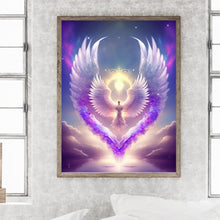 Load image into Gallery viewer, Diamond Painting - Full Round - angel wings (30*40CM)