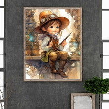 Load image into Gallery viewer, Diamond Painting - Full Square - magic child (40*50CM)
