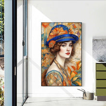 Load image into Gallery viewer, Diamond Painting - Full Round - Retro elegant lady (40*60CM)