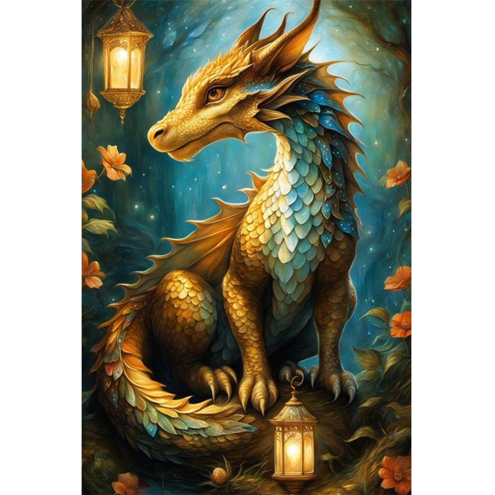 Diamond Painting - Full Round - dragon (40*60CM)