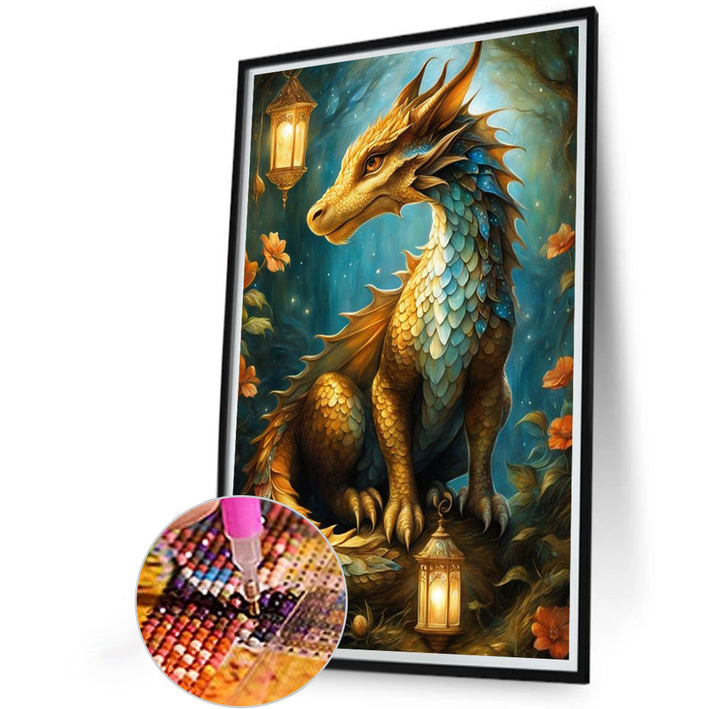 Diamond Painting - Full Round - dragon (40*60CM)