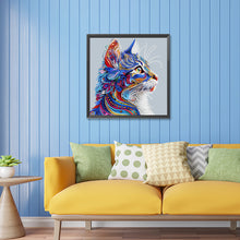 Load image into Gallery viewer, Diamond Painting - Partial Special Shaped - color cat (30*30CM)