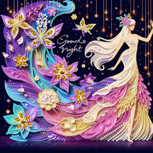 Load image into Gallery viewer, Diamond Painting - Partial Special Shaped - Butterfly beauty (30*30CM)