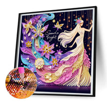 Load image into Gallery viewer, Diamond Painting - Partial Special Shaped - Butterfly beauty (30*30CM)