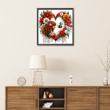 Load image into Gallery viewer, Diamond Painting - Partial Special Shaped - curly hair girl (30*30CM)
