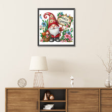 Load image into Gallery viewer, Diamond Painting - Partial Special Shaped - Spring flower gnome (30*30CM)