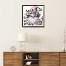 Load image into Gallery viewer, Diamond Painting - Partial Special Shaped - Spring flower gnome (30*30CM)