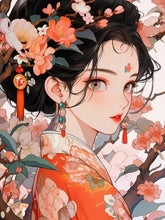 Load image into Gallery viewer, Diamond Painting - Full Round - girl (40*55CM)