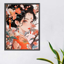 Load image into Gallery viewer, Diamond Painting - Full Round - girl (40*55CM)