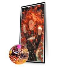 Load image into Gallery viewer, Diamond Painting - Full Round - curly hair girl (40*70CM)