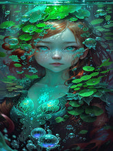 Load image into Gallery viewer, Diamond Painting - Full Round - girl (40*75CM)