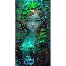 Load image into Gallery viewer, Diamond Painting - Full Round - girl (40*75CM)