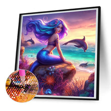 Load image into Gallery viewer, Diamond Painting - Full Round - Mermaid (30*30CM)