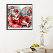 Load image into Gallery viewer, Diamond Painting - Full Round - Flower Fairy (30*30CM)