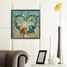 Load image into Gallery viewer, Diamond Painting - Full Round - Love Garland Parrot (40*40CM)