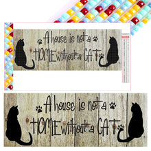 Load image into Gallery viewer, Diamond Painting - Full Square - cat (80*30CM)