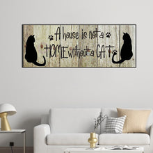 Load image into Gallery viewer, Diamond Painting - Full Square - cat (80*30CM)