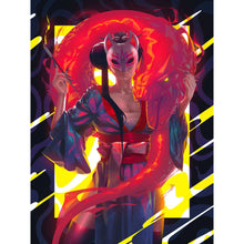 Load image into Gallery viewer, Diamond Painting - Full Round - fox girl (30*40CM)