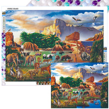 Load image into Gallery viewer, Diamond Painting - Full Round - wild animals (80*60CM)