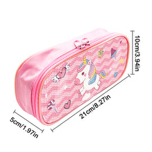 Load image into Gallery viewer, Cartoon Unicorn Round DIY Diamond Painting Stationery Box Students Pencil Case