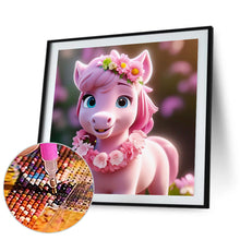 Load image into Gallery viewer, Diamond Painting - Full Round - Zodiac sign-Horse (30*30CM)