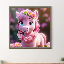 Load image into Gallery viewer, Diamond Painting - Full Round - Zodiac sign-Horse (30*30CM)